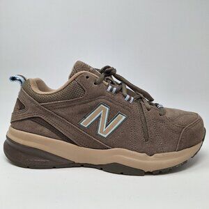 New Balance Womens 608 V5 Suede Running Shoes Size 8.5D Brown